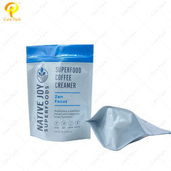 Whey Protein Powder Bag Food Grade 500g Matcha Cacao Protein Powder Zip Lock Stand up Pouch Food Packing Bags