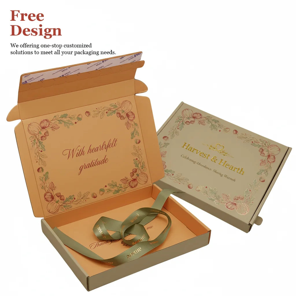 EU Luxurious Custom Corrugated Flat Airplane Tear Strip Zipper Cardboard Mailer Box Packaging Shipping Boxes with logo