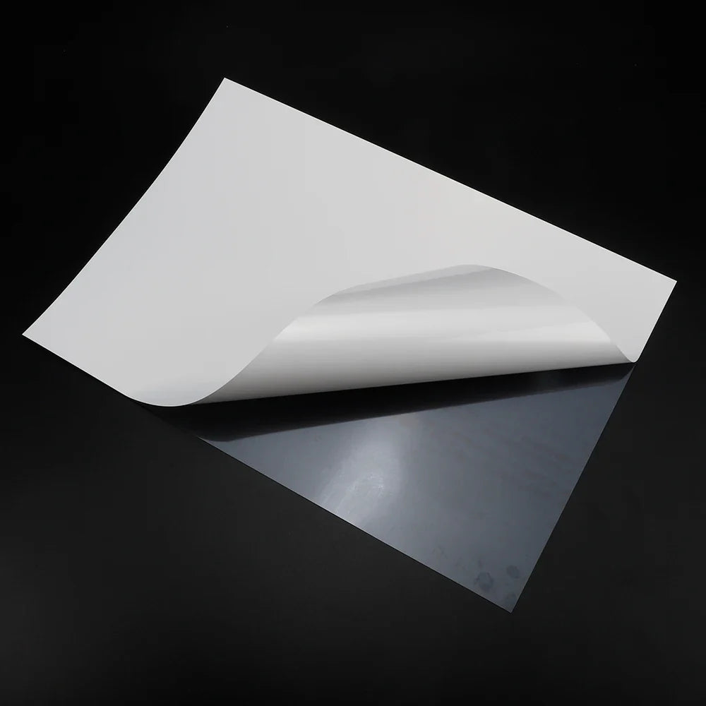 Printable Vinyl Sticker Paper With Clear Backing 8.5x11 Inch A4 Glossy Sticker Paper Matte Sticker Package for Small Business