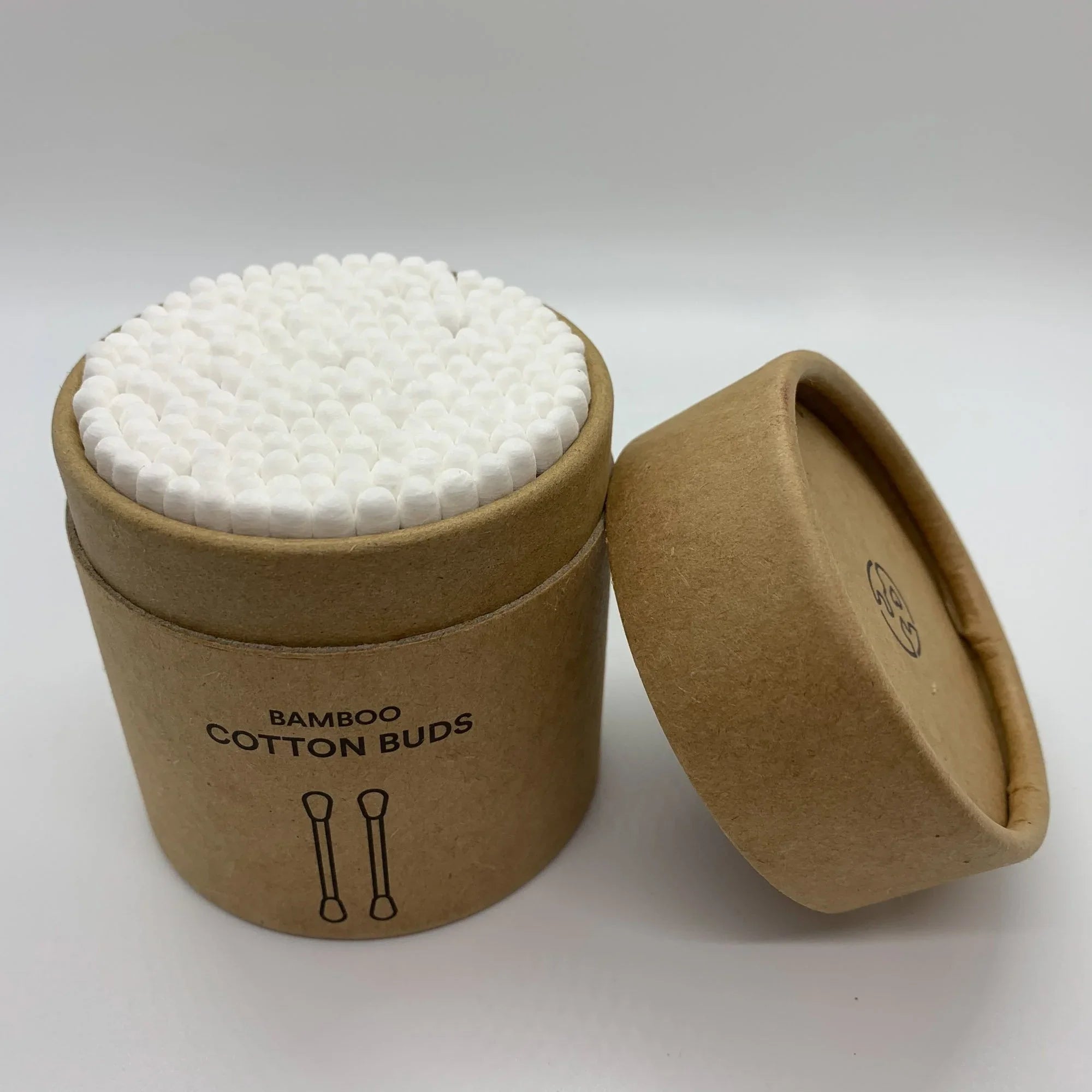 Customized Eco Round Box Empty 500ml 100ml 50ml Biodegradable Kraft Swab Packaging Tubes