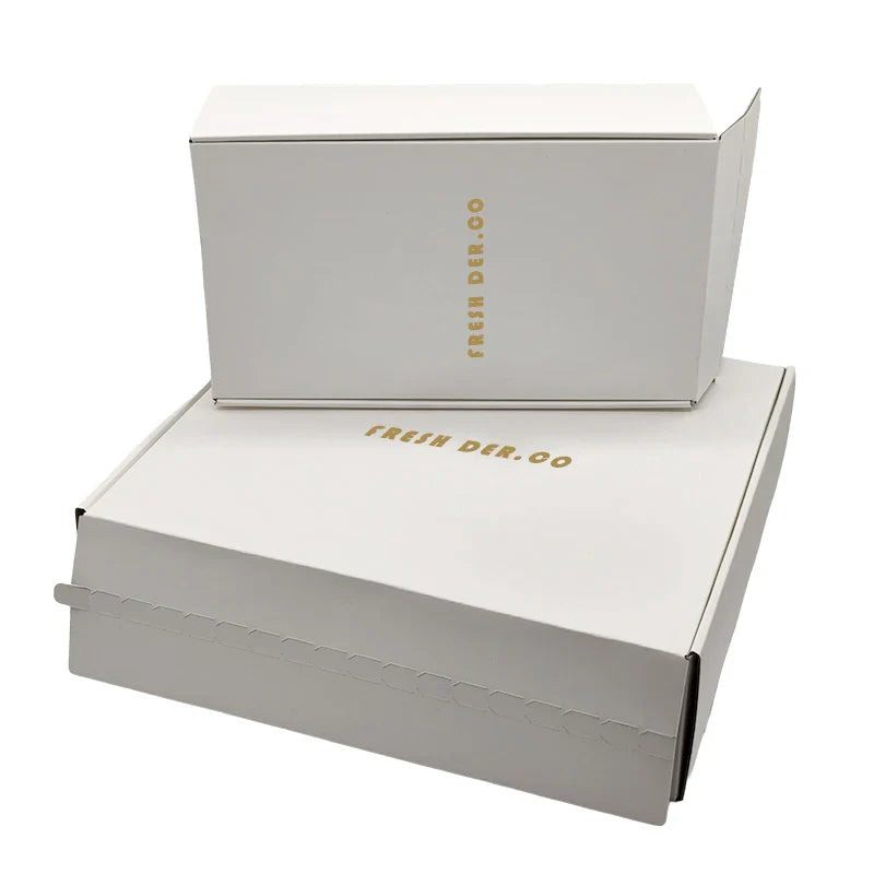 Wholesale Easy Tear Adhesive Zipper Shipping Box Self Sealing Postal Box Packaging With logo Cardboard Box for Gift Mailing
