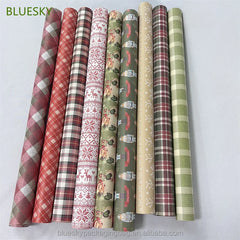 Retail Christmas Wrapping Paper Wholesale Christmas Paper Certified Christmas Wrap Seasonal Holiday Packaging Paper