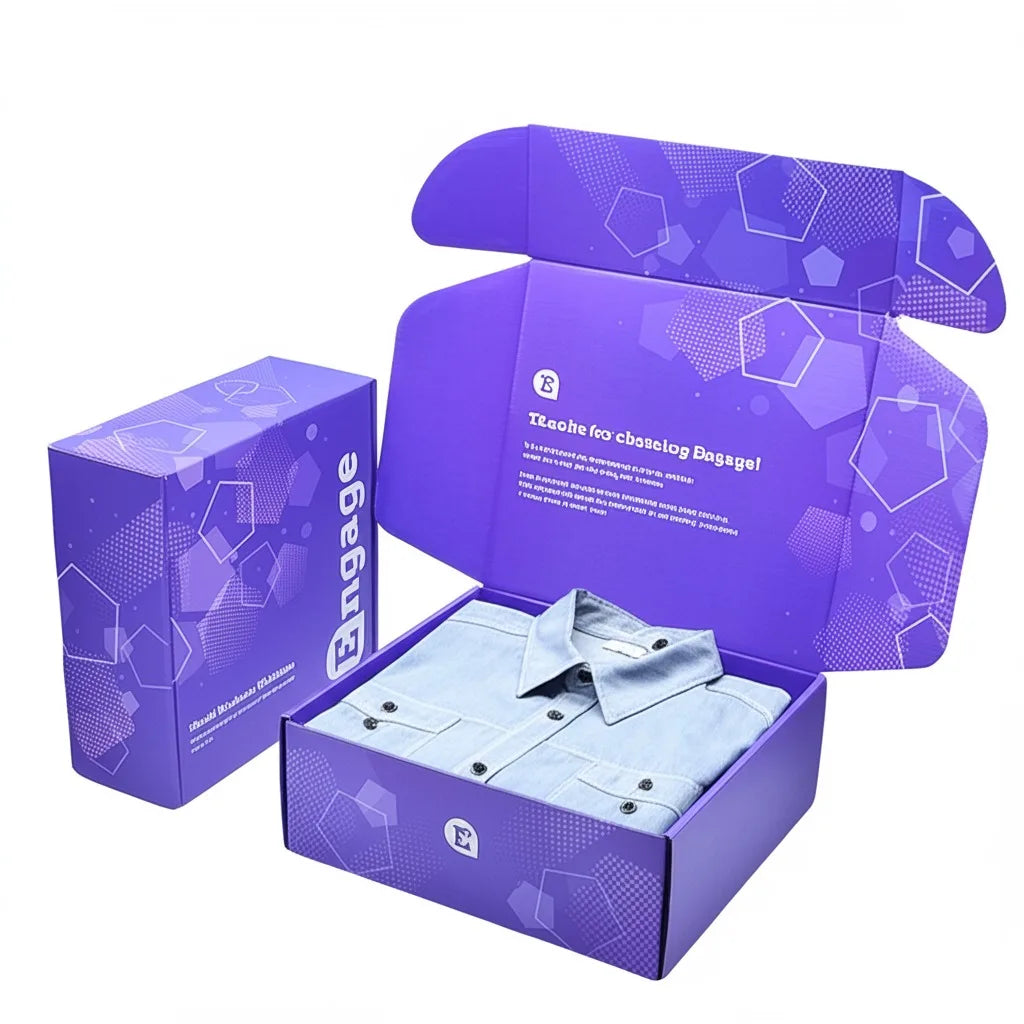 Guangdong Eco-friendly Recycle Brown Kraft Pink Paper Folding Mailer Box Corrugated Cardboard Box Custom logo Shipping Boxes