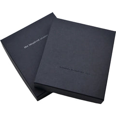 Customised UV Printing Paper Top and Bottom Cardboard Wallet Black Lid and Base Gift Boxes Jewelry Leather Belt Box Packaging