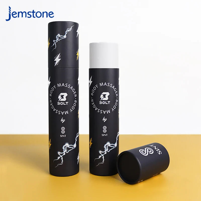 Custom Eco Friendly Carton Cylinder Kraft Paper Round Box Empty Mailing Poster Shipping Tube Packaging Tube