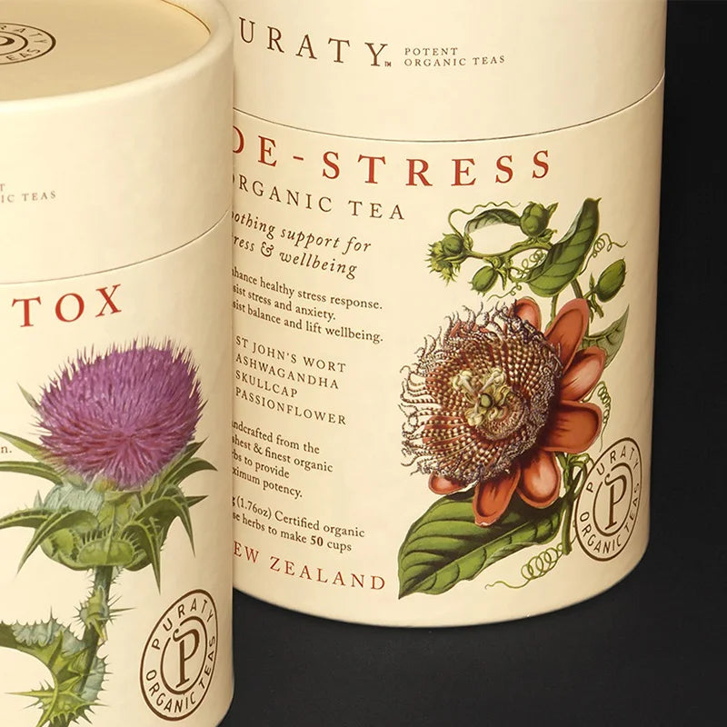 Custom Food Coffee Tea Paper Tube Packaging Food Grade Cardboard Cylinder Box for Tea Packaging