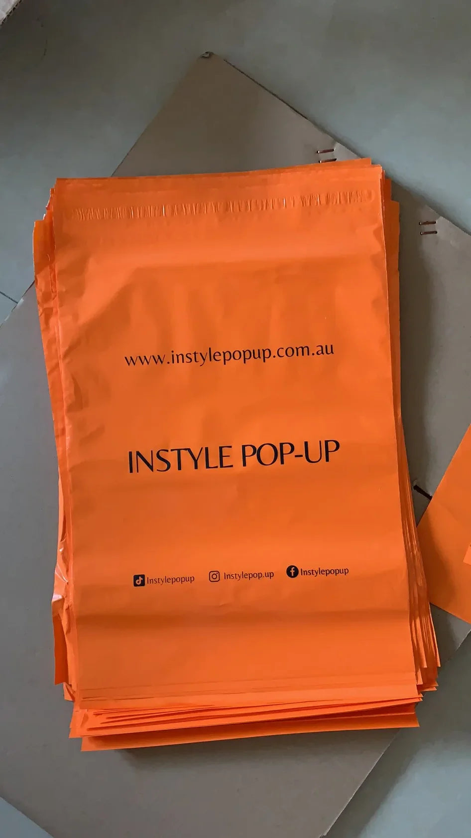 Large Thick Plastic Shipping Bags - 0.12mm PE Poly Mailers for Books, Toys & Bulky Items (20x30cm)