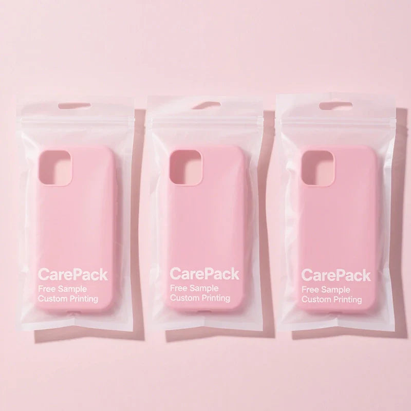 Waterproof Pouch Iphone 17 Resealable OPP Clear Laminated Mobile Ziplock Bags for Phone Case Accessories