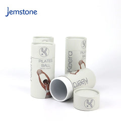 Custom Fashion Recyclable Candle Cylinder Packaging Kraft Food Tea Coffee Paper Tube Tennis Ball Cardboard Tube Box