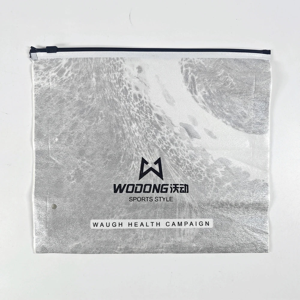 Customized Logo Printed Zipper Black Clothing Zip Lock Poly Bags Pouch Custom Plastic Bags for Packaging Hoodie