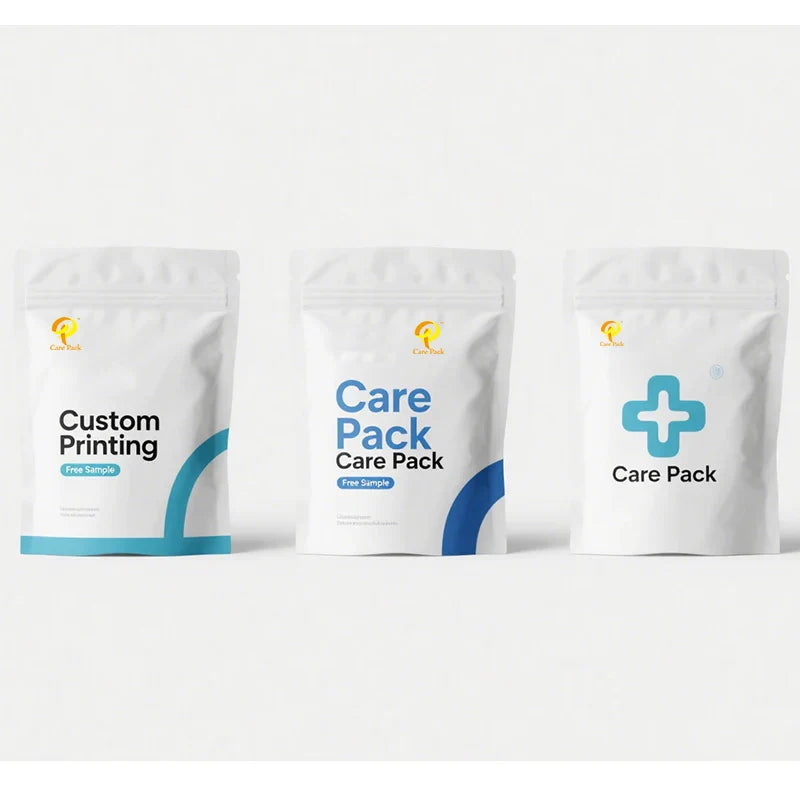 Wholesale Vitamin Protein Powder Mylar Bag Medicine Plastic Moisture-proof Heatseal Capsule Packing Bags