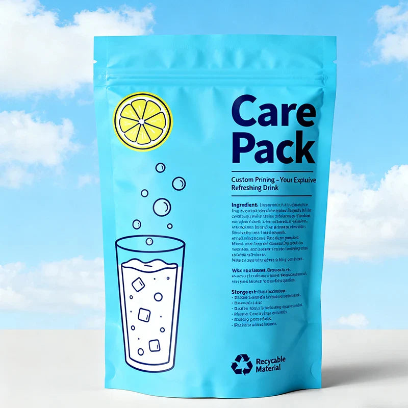 Customized Plastic Food Seal Foil Pouches for Snack Flexible PLA Materials Dried Fruit Zipper Nut Biscuit Packaging Bags