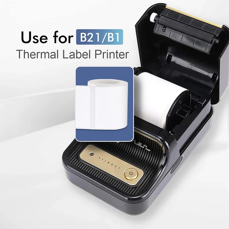 B21 B1 B3S Label Tape Paper Waterproof B21 Sticker Clothing Price Food Self-adhesive Tag