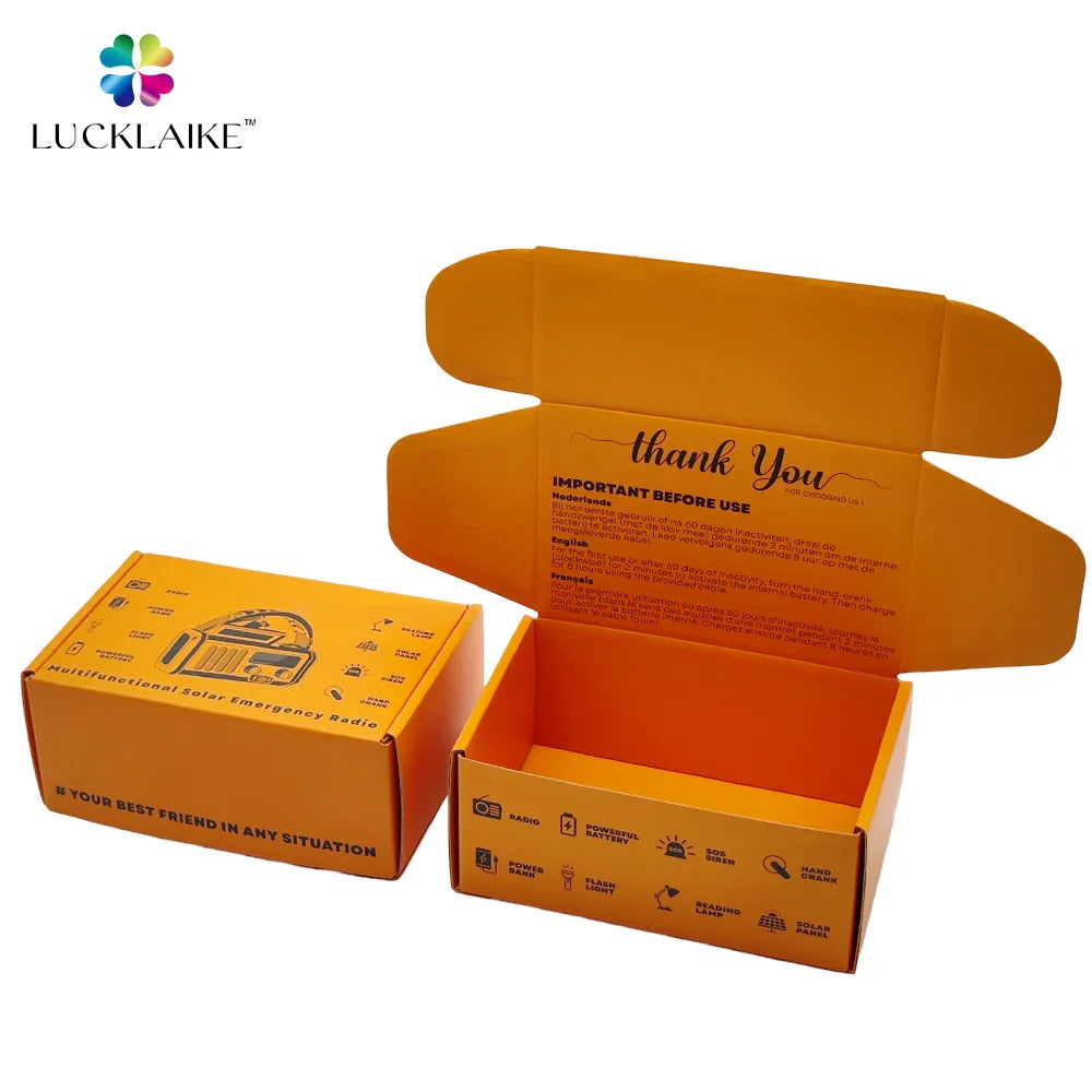 Customized Printed Kitchen Cookware Packaging Shipping Corrugated Brown Kraft Paper Mailing Cardboard Boxes for Shipping