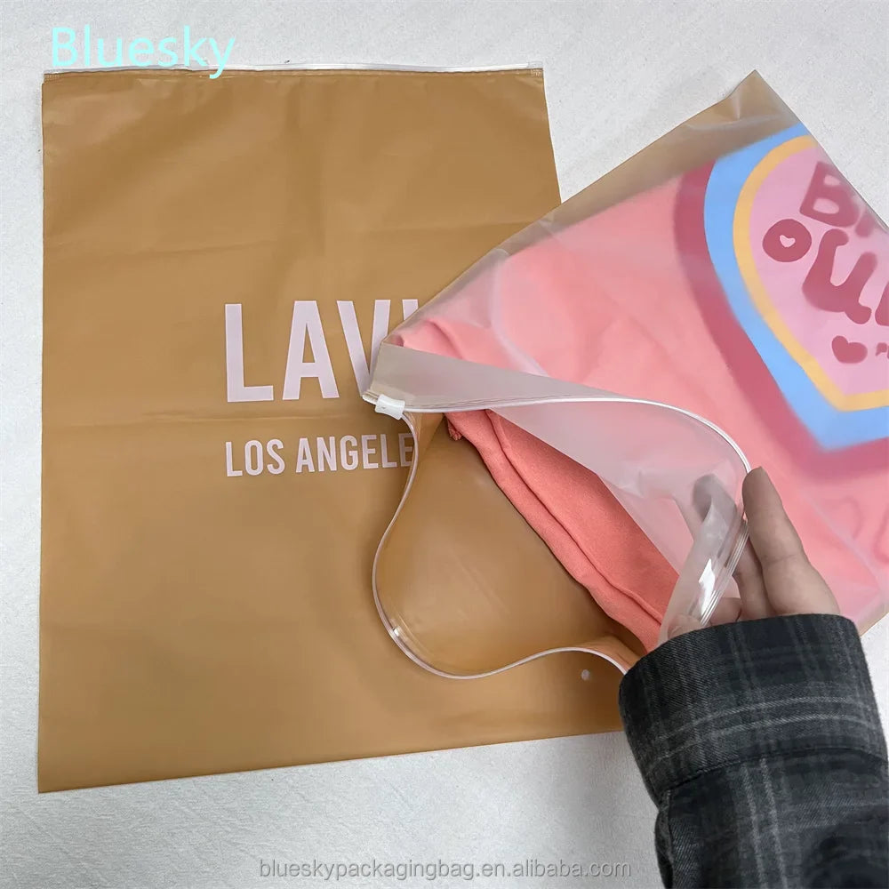 High-Quality Plastic Zipper Bag with Clear Window, 10x15cm Reusable Storage Pouch for Home/Office