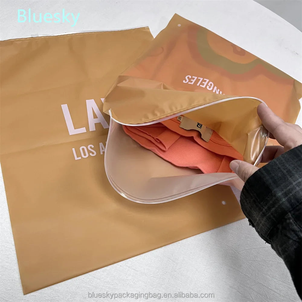 High-Quality Plastic Zipper Bag with Clear Window, 10x15cm Reusable Storage Pouch for Home/Office