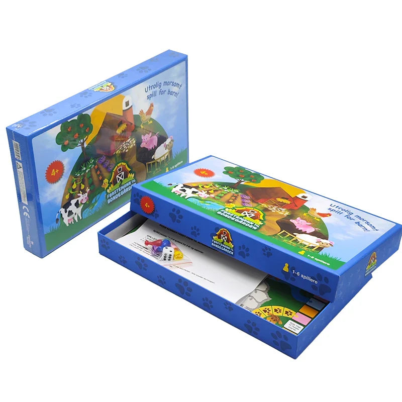Luck Packing Chinese Factory Oem Board Game Manufacturer, Design Printing Custom Board Games for Family Adults Kids