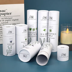 Custom Food Waterproof White Round Product Bottles  Kraft Push up  Paper Tube Box Sealing Paper Tube Packaging