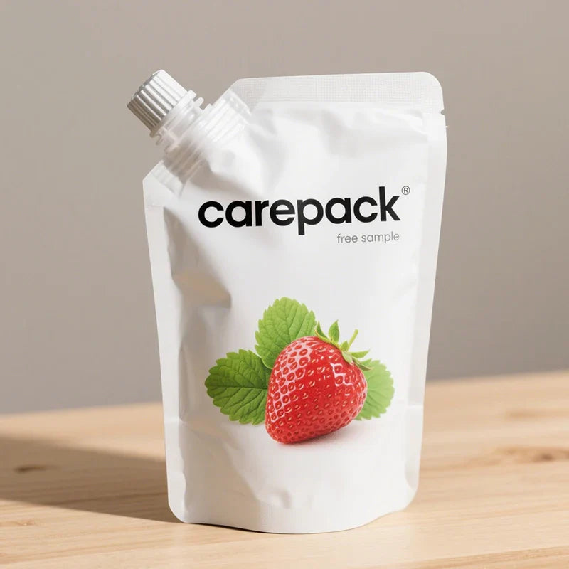 Custom Printed Self Standing Laminated Durable Foil Plastic Bags Packaging Spout Yogurt Pouch for Drinks