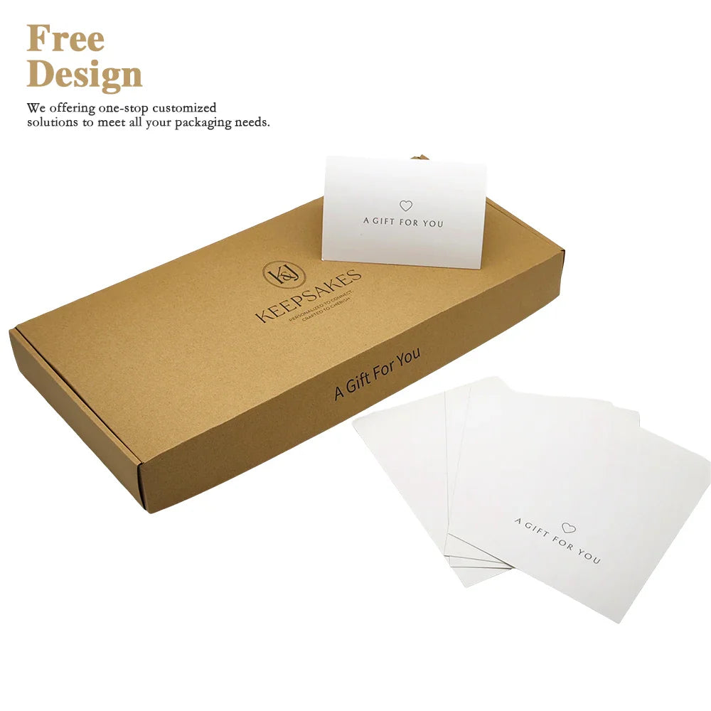 Custom logo Large Corrugated Mailer Cardboard Kraft Paper Box Luxury Book Packaging Box for Beauty Products