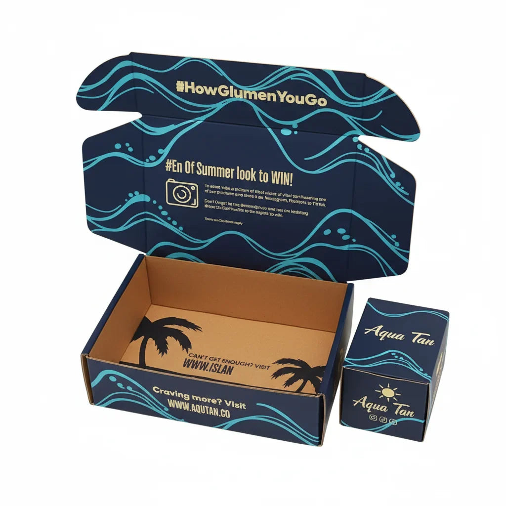 FSC Corrugated Carton Mailing Paper Gift Cardboard Shipping Custom Boxes Packaging with Your Own logo