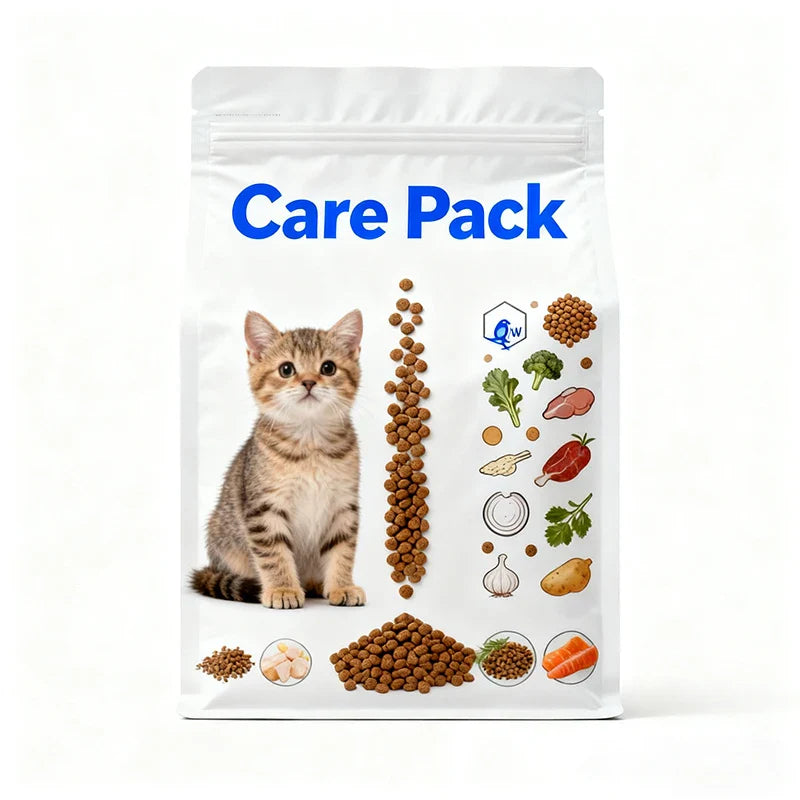 Dog Pet Treat Food Packaging Ziplock Pouch Cat Dry Kibble Plastic 8 Side Seal Foil Thick Zipper PLA PET Grade Mylar Bags