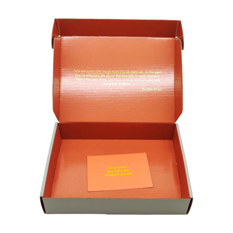 Custom Clothing Cajas Packaging Beige Boxes Design Paper Custom Clothes Hair Mailer Craft Paper Boxes With Logo Packaging