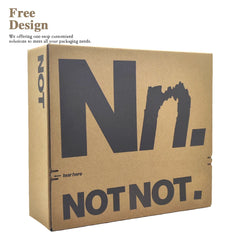 Customized Branded Printed Zipper Mailer Gift Paper Skin Care Cosmetic Luxury Kraft Black Boxes Packaging with Paper Insert