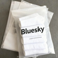 Silk Printing Matte Zipper Bags Worldwide Standards Frosted Zipper Bags Matte Zip Bags for Modern Retail Packaging Bag