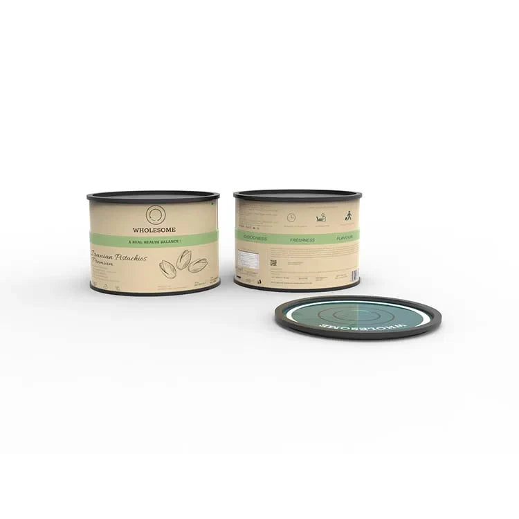 Custom Food Grade Printing Eco Paper Tube Tea Packaging Recycled Round Candy Paper Tube Box