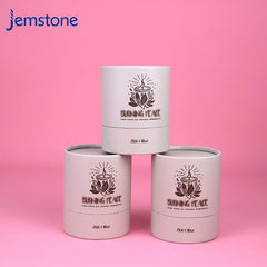 Wholesale Custom Printed Round Kraft Paper Tube Push up Candle Paper Tube Packaging Candle Jar Cylinder Packaging