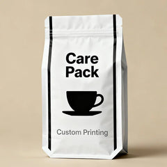 Bolsa Coffee PE Plastic Composite Food Square Flat Bottom Cafe Bean 8 Side Sealed Packaging Bags