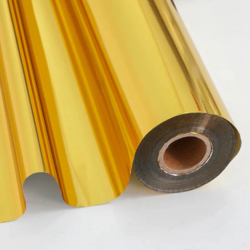 Factory Direct Hot Stamping Gold Foil Paper Roll Manufacturers Holographic Cold Foil StampingAluminum Silver / Hot Foil Stamping