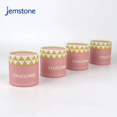 Eco-Friendly Custom logo Perfume Cylinder Packaging Food Tea Coffee Paper Tube Kraft Cardboard Tube for Accessories Candle