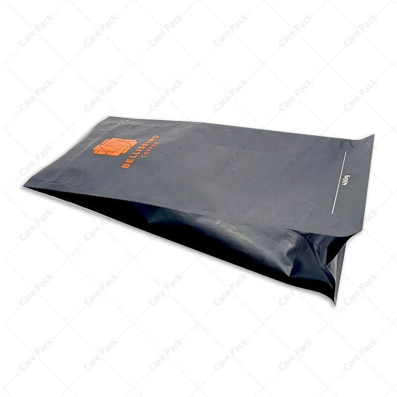 Customized Logo Wholesale Coffee Bean Aluminum Plating 250g 500g 1000g Packing Bags With Hot Stamping