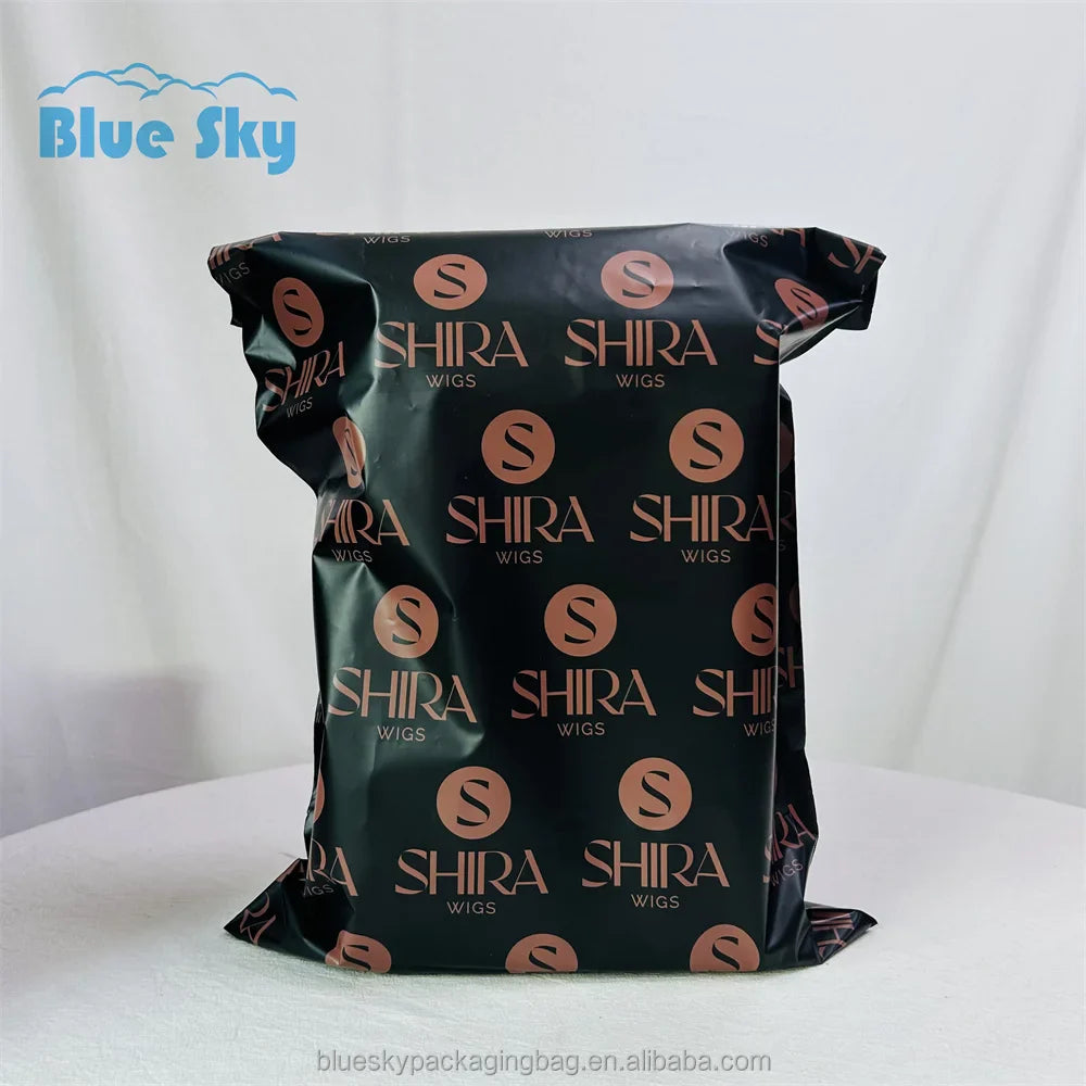 Large Thick Plastic Shipping Bags - 0.12mm PE Poly Mailers for Books, Toys & Bulky Items (20x30cm)