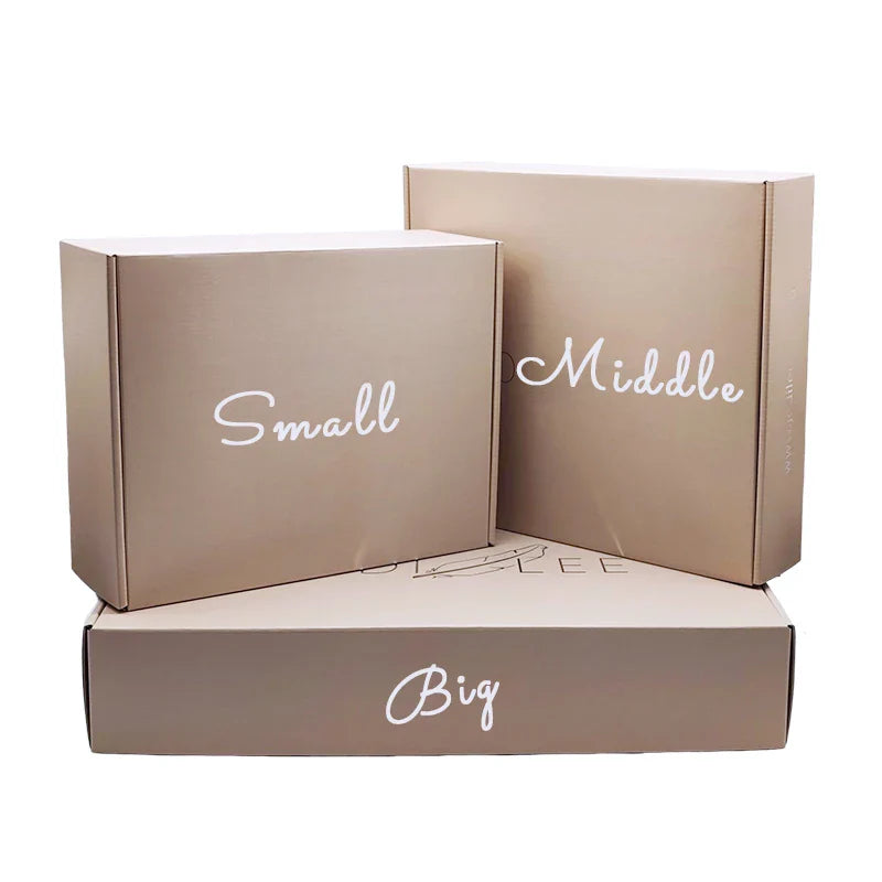 Custom Logo Corrugated Mailing Pink Folding Design Manufacturer's Carton for Delivery Packing Socks Customizable Shipping