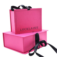 Custom Rigid Book Shaped Coffret Cajas Cardboard Packaging Paper Box Cadeau with Ribbon Boxes for Packiging