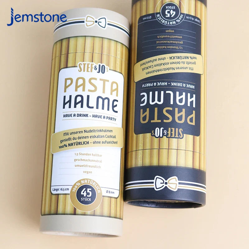 Customized Logo Composite Paper Cans Designed CMYK Printing Salt Seasoning Spice Paper Tubes