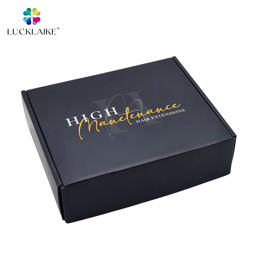 Customizable Hair Summer Shies Sunglasses Advertising Cartoon Delivery Packaging Flat Shipping Boxes with Sticker and Cards