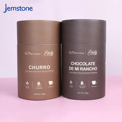 Custom logo Food Grade Eco Friendly Cardboard Cylindrical 2.5 Inch Diameter Kraft Paper Tube Cylindrical Box Packaging