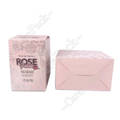 Custom Printing Art Paper Standard Tuck End Cardboard Tea Coffee Facial Mask Energy Bar Snack UV Gift Display Box