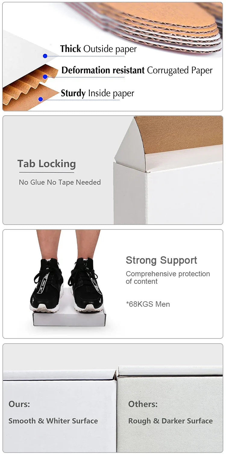 Eco-friendly Customized Tear Strip Gift Package Earring Necklace Jewelry Parcel Boxes Packaging Carton with logo