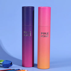 Custom Product Round Silver Foil Kraft Push up Cardboard Tube Luxury Twist up Paper Tube Packaging