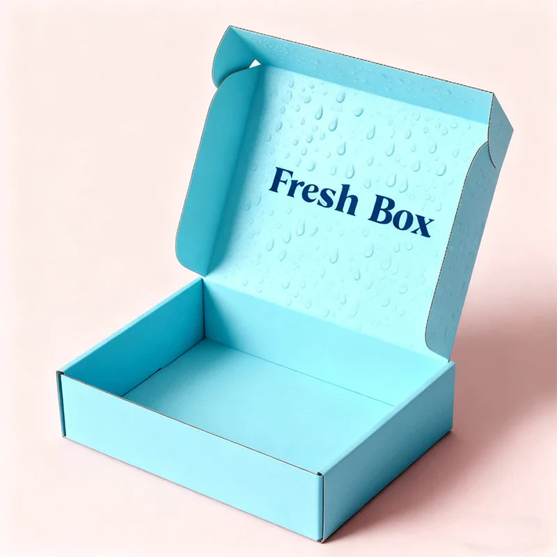 Custom Corrugated Gift Fold Box OEM Factory Recyclable Shipping Paper Mailer Box Packaging with logo