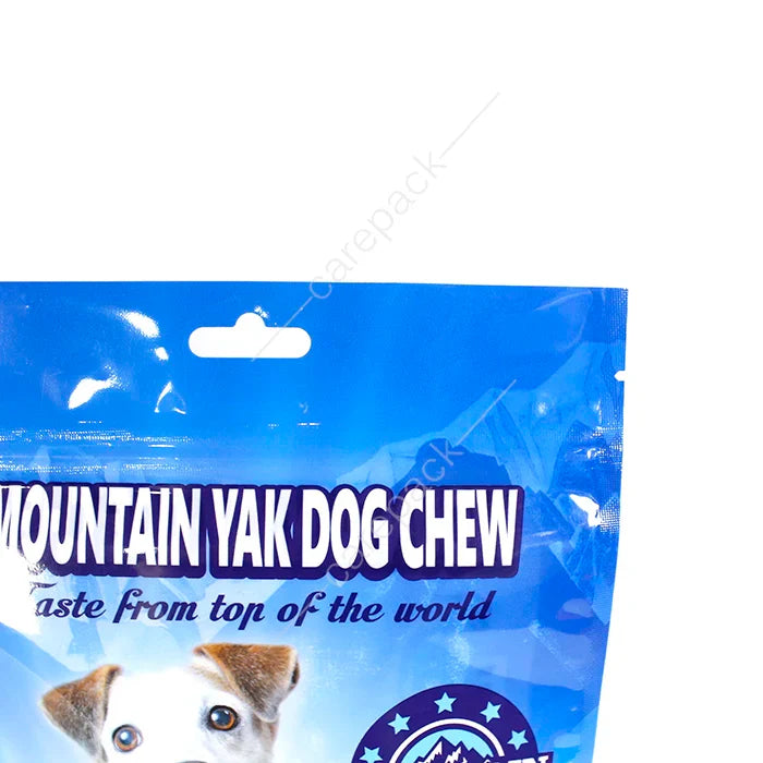 Custom Printed Plastic Treat Packaging Pet Food Package Bag with Zipper