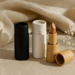 Custom Kraft Lip Balm Lipstick Paper Tube Packaging Perfume Cosmetic Cardboard Tube