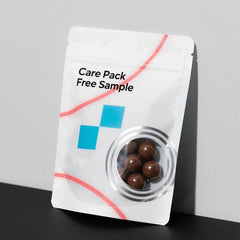 Plastic Food Seal with clear Window 3.5g 7g 14g Laminated Plain Candy Cookie Compostable Zipper Bag for Food