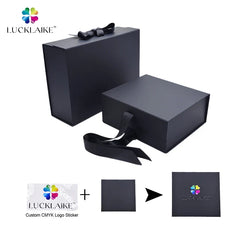 Custom Logo Versatile Premium Gift Box Luxury Package Cardboard Paper Hoodie Shoes Clothes Magnetic Packaging Box With Ribbon