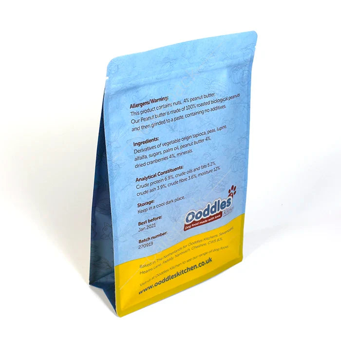 New Design Pouch Wholesale Snack Bag Recyclable Zipper Eight Side Seal Bag Pet Treat Dog Cat Food Edible Coffee Bean Waterproof